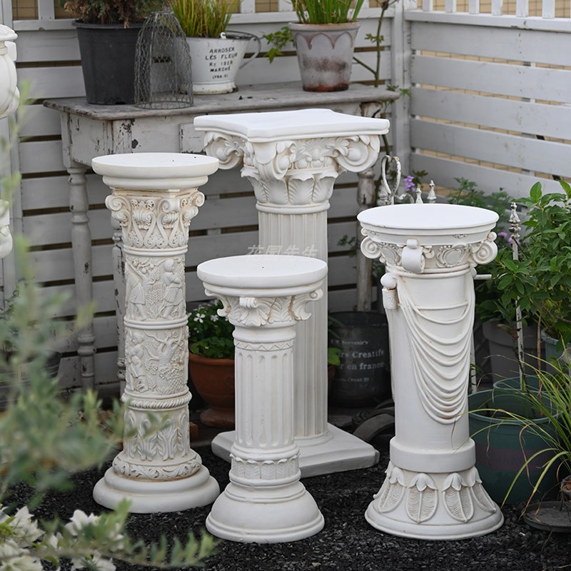 罗马柱装饰摆饰j欧式别墅花园庭院子婚庆阳台复古户外摄影道具底
