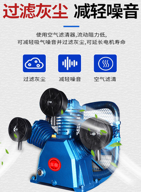 空压机工业级大型380oV高压气泵喷漆打气泵小型220V空气压缩机汽