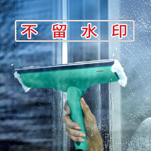 利菲热销家用玻璃擦洗神器伸缩刮水器擦布擦O头带杆子窗户清洁工