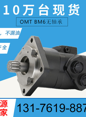 OMTS315 151B3039原装马达厂家 6K无轴承马达BM6310扫雪机马达