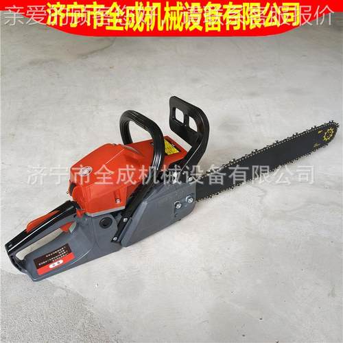 手持链条油锯森式林四冲程汽油摩托锯机CS5900动抢险二程冲油锯汽