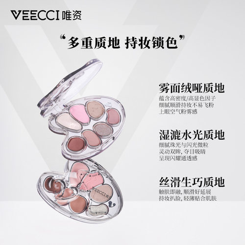 唯资大艺术家7色眼影盘