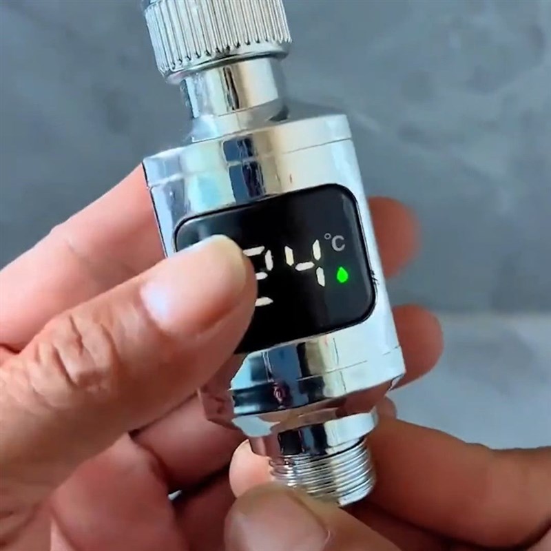 新款花洒温度显示器淋浴水龙x头测温婴少儿老人孕妇专用洗澡水温