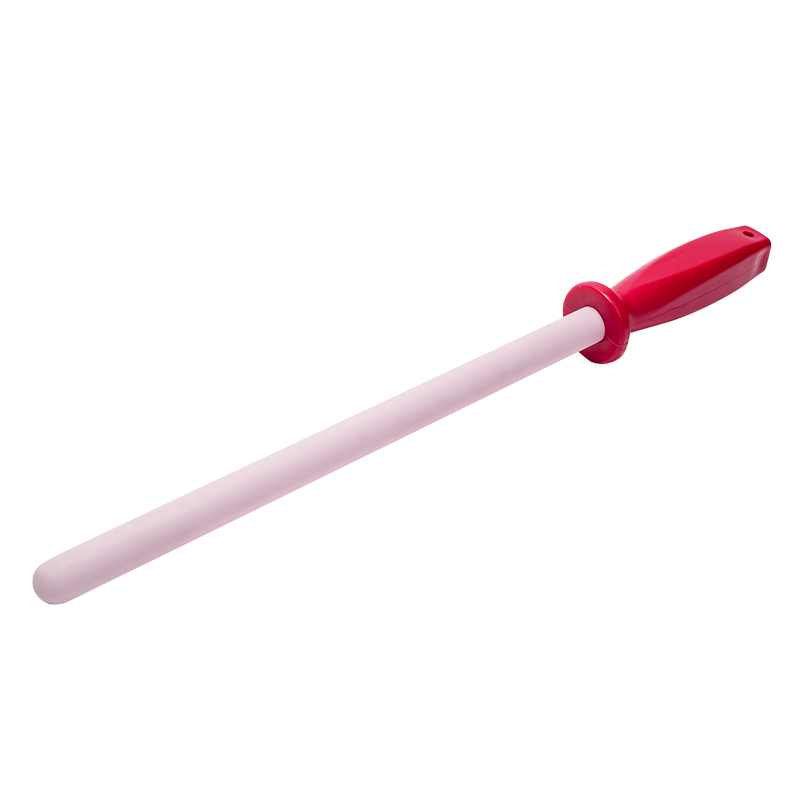 玉瓷磨刀棒陶瓷磨k刀棍超细纹挡刀棍屠G夫专用磨刀器家用磨菜刀神