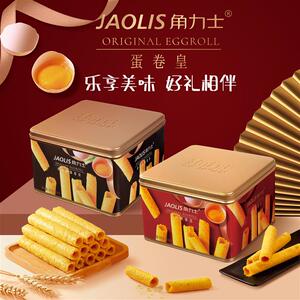 香港JAOLIS角力士好吃蛋卷零食原味蛋卷蛋卷酥香港蛋卷(通用)