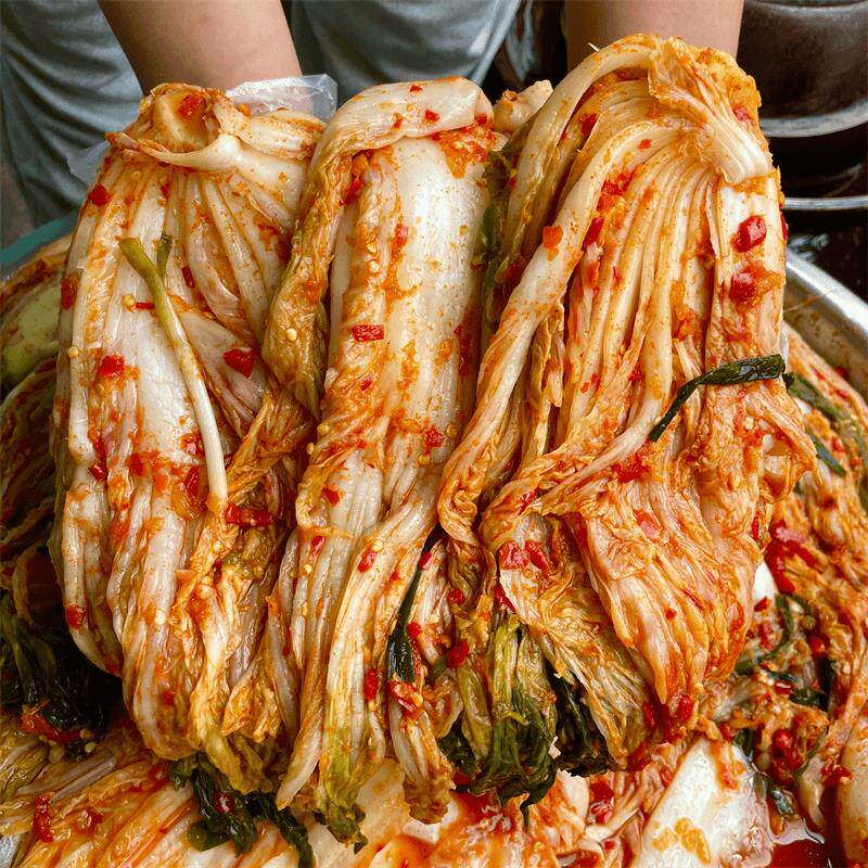 杨巧妹酸辣白菜500克盒装江西中式辣白菜咸酸辣脆不甜即食下饭菜