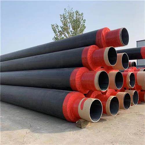 聚氨酯保温无缝钢管dn60/800小区供暖用预制直埋热力发泡供热管道