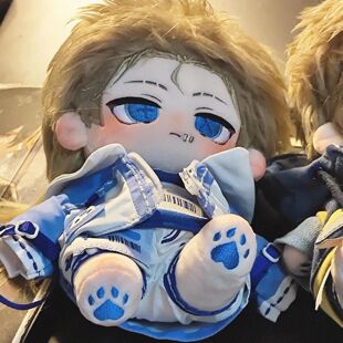 原创第五人格属性奈布萨贝达佣兵20cm棉花娃娃可爱公仔送女生礼物