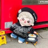 40cm鹿晗棉花娃娃新款 毛绒原创玩偶明星公仔人形玩具节日礼品现货