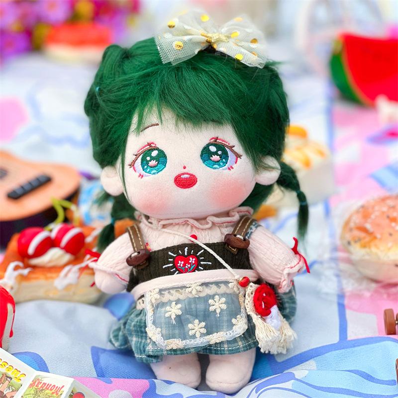 无属性20厘米纤荷炸毛棉花娃娃毛绒公仔可爱玩偶同学节日礼物现货