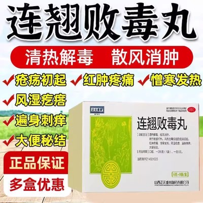【ZEYSUB/正元盛邦】连翘败毒丸6g*8袋/盒