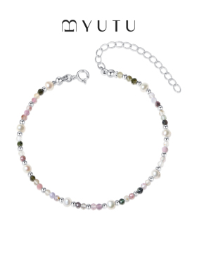 1绮丽之梦守护串珠双层叠戴手链多巴胺粉色轻奢小众手串甜酷手饰