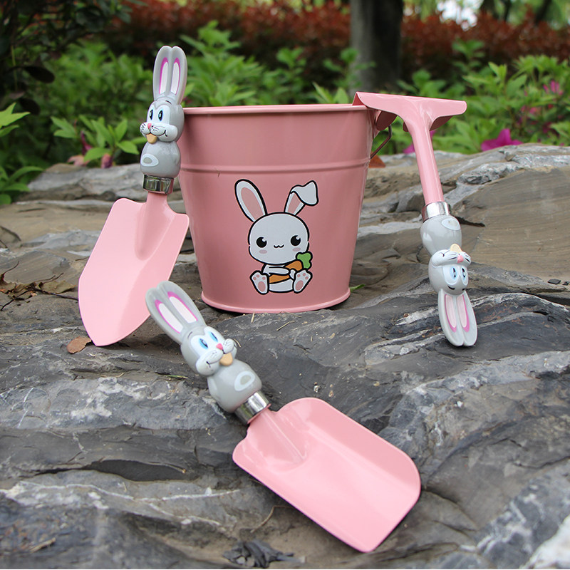 幼儿园花园种植工具沙滩玩具儿童铁质小水桶铁桶小孩小桶赶海工具,鲜花速递/花卉仿真/绿植园艺,铲子,淘宝优惠券,粉丝福利购,淘宝优惠卷