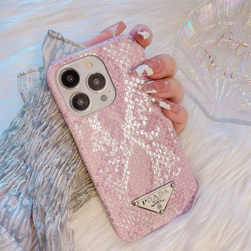 欧鹊皮质苹果手机壳潮牌