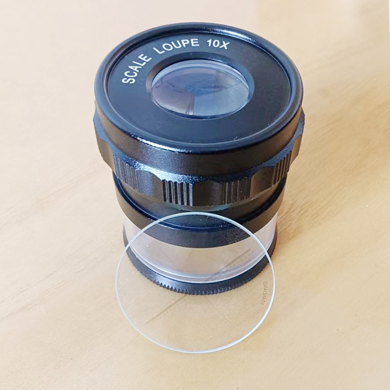 倍刻度放大镜标尺测量精