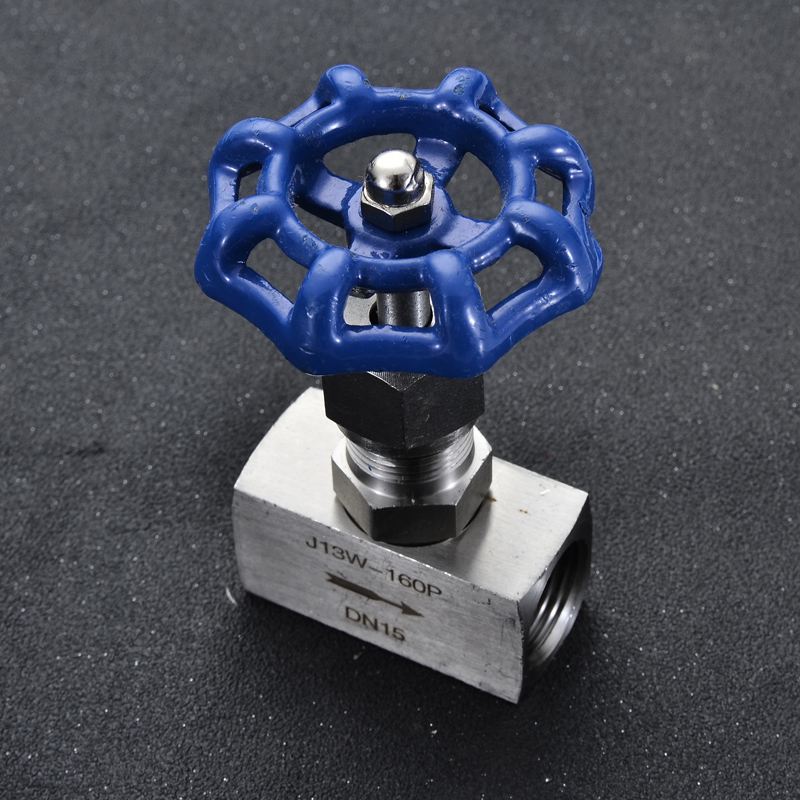 不锈钢304丝口针型阀J13w-160p内螺纹高压截止阀4分仪表阀DN10 15