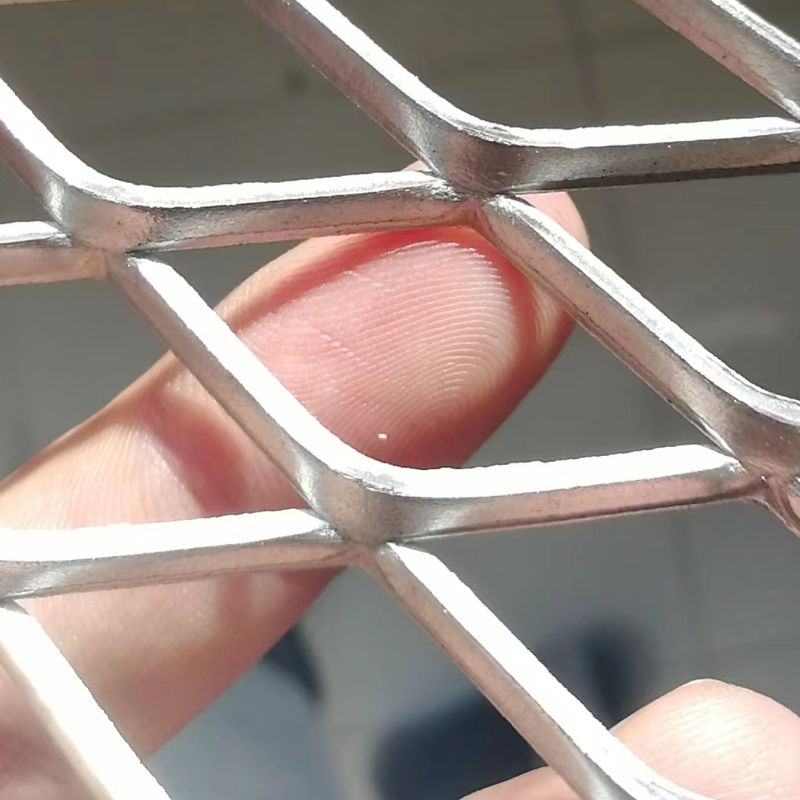 钢板网菱形片机械防护盗