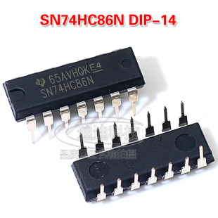 全新原装 SN74HC86N DIP-14 2输入端四异或门 直插 TI德州