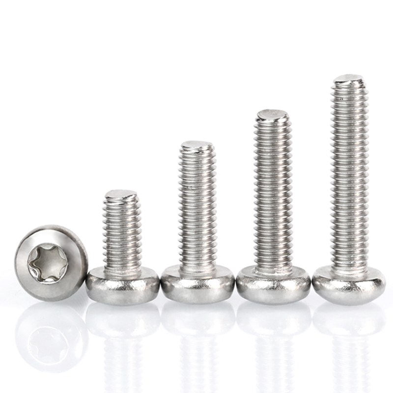 不锈钢盘头内梅花小螺丝