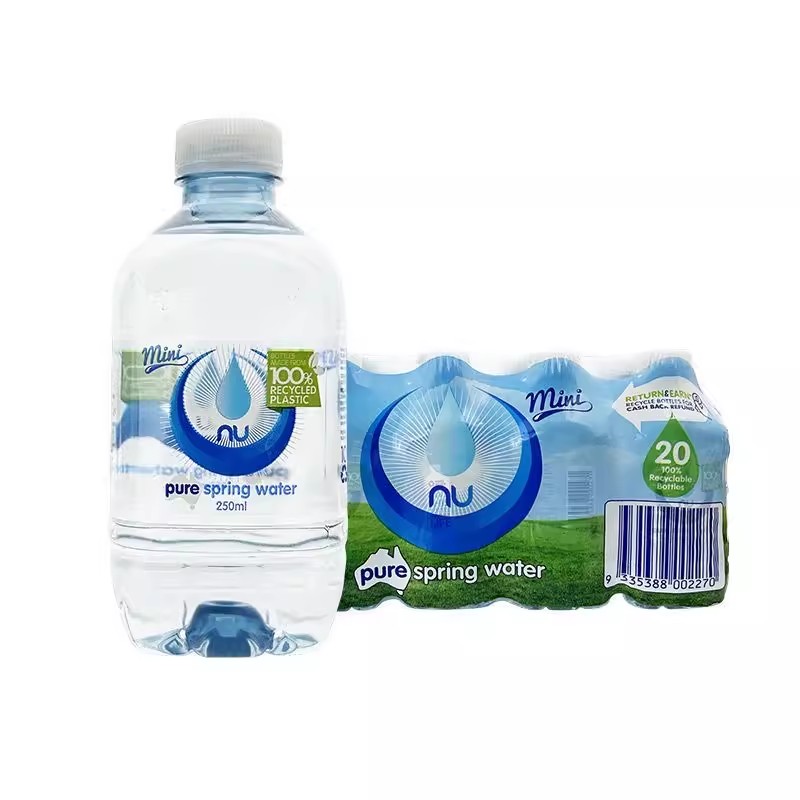 【开市客】澳大利亚进口NU-PURE天然饮用水迷你瓶250ml*20瓶整箱