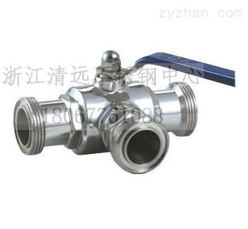 不锈钢卫生级螺纹三通球