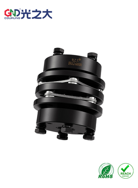 光之大45钢GLZ双膜片胀套联轴器大扭矩步进伺服电机高精度连轴器