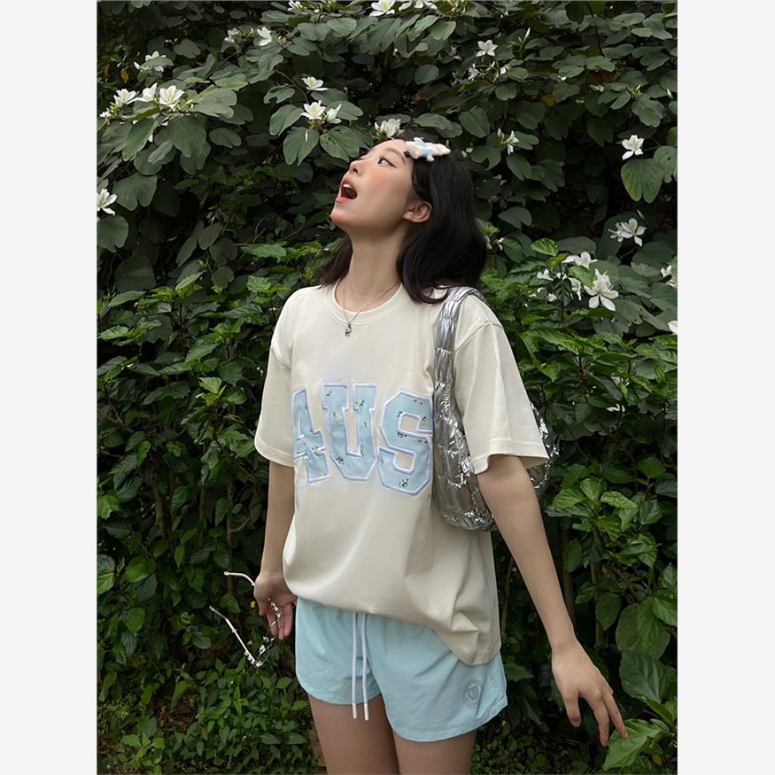(4UYES)春夏贴布绣碎花国