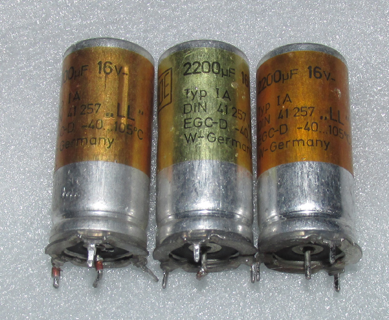 大名鼎的德产金壳电解发