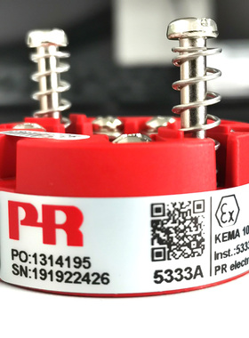 丹麦PR智能温度变送器 二线制可编程变送器 温度可设定 PR 5333A