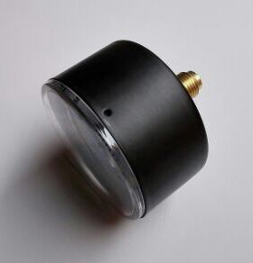 轴向无边膜盒压力表轴向膜盒表微压表ye-60z 0-250mbar KPA可选择