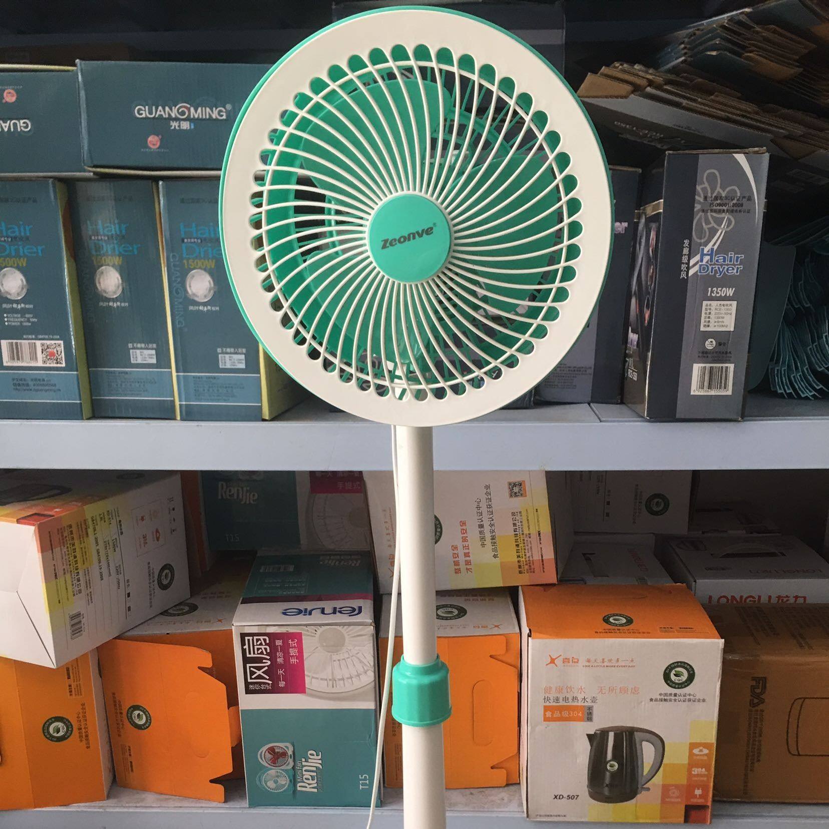风扇台式摇头家用小型落地扇学生宿舍寝室扇伸缩迷你电风扇