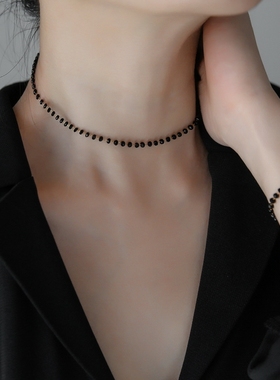 高级温柔项链小众不掉色女