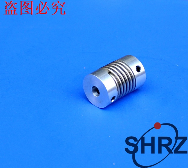 弹簧联轴器 变径连轴节 机械编码器通用 顶针式连轴器 不锈钢弹簧