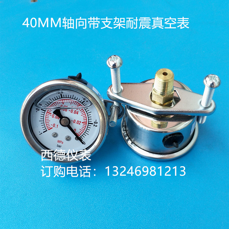 不锈钢壳轴向带支架充油