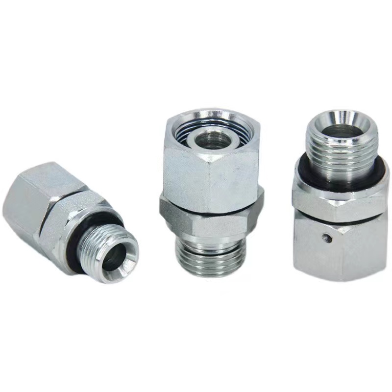 2BC/2BD接头内外丝转英制G管螺纹永华轻重型标准液压接头卡套接头