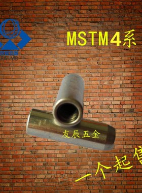 正公差型内螺纹圆柱销/MSTM4-10/15/20/25/30~80内螺纹销钉
