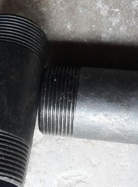 无缝双头牙10cm双头丝DN15/20/25/32/40/50/65/80/100直接10公分