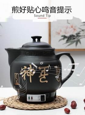 电沙锅熬药用家用专门熬中药的锅砂锅全自动专用锅熬药罐煎药电锅