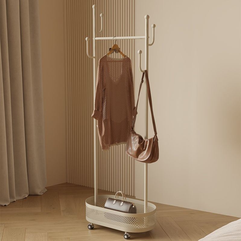 可移动衣帽架卧室带轮挂