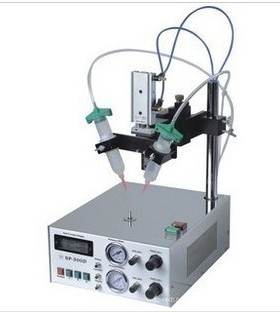 SP-300D圆型点胶机/全自动划圆点胶机/喇叭专用点胶机/点胶针头