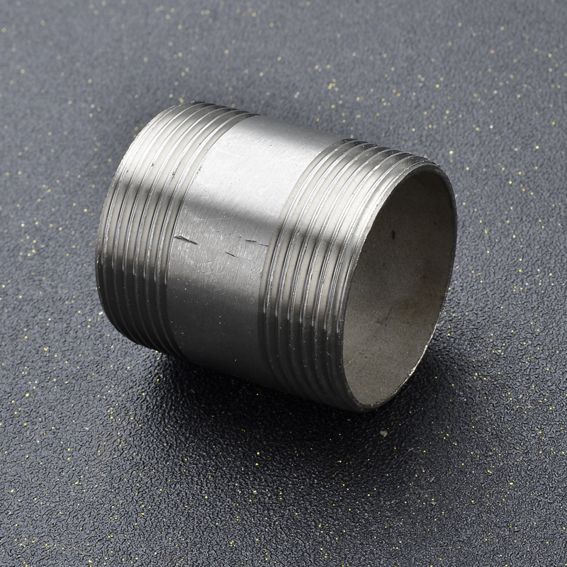 201/304不锈钢抛光外丝/光外丝/圆外丝/双头丝/外丝接头/DN15 20