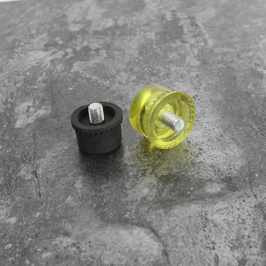 安装锤锤头钢管柄专用安装橡胶锤头小胶锤头尼龙锤头橡皮锤头包邮