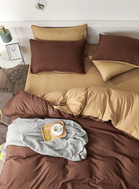 Bed sheets set 居家四件套quilt duvet cover bedding 4 sets