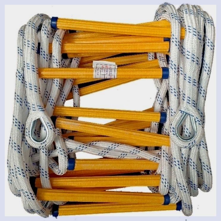 防滑绳梯消软逃生火高空