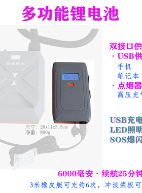 新款HT781.HT782.HT783橡皮艇高压充气泵GP80.GP80D.GP120外包邮