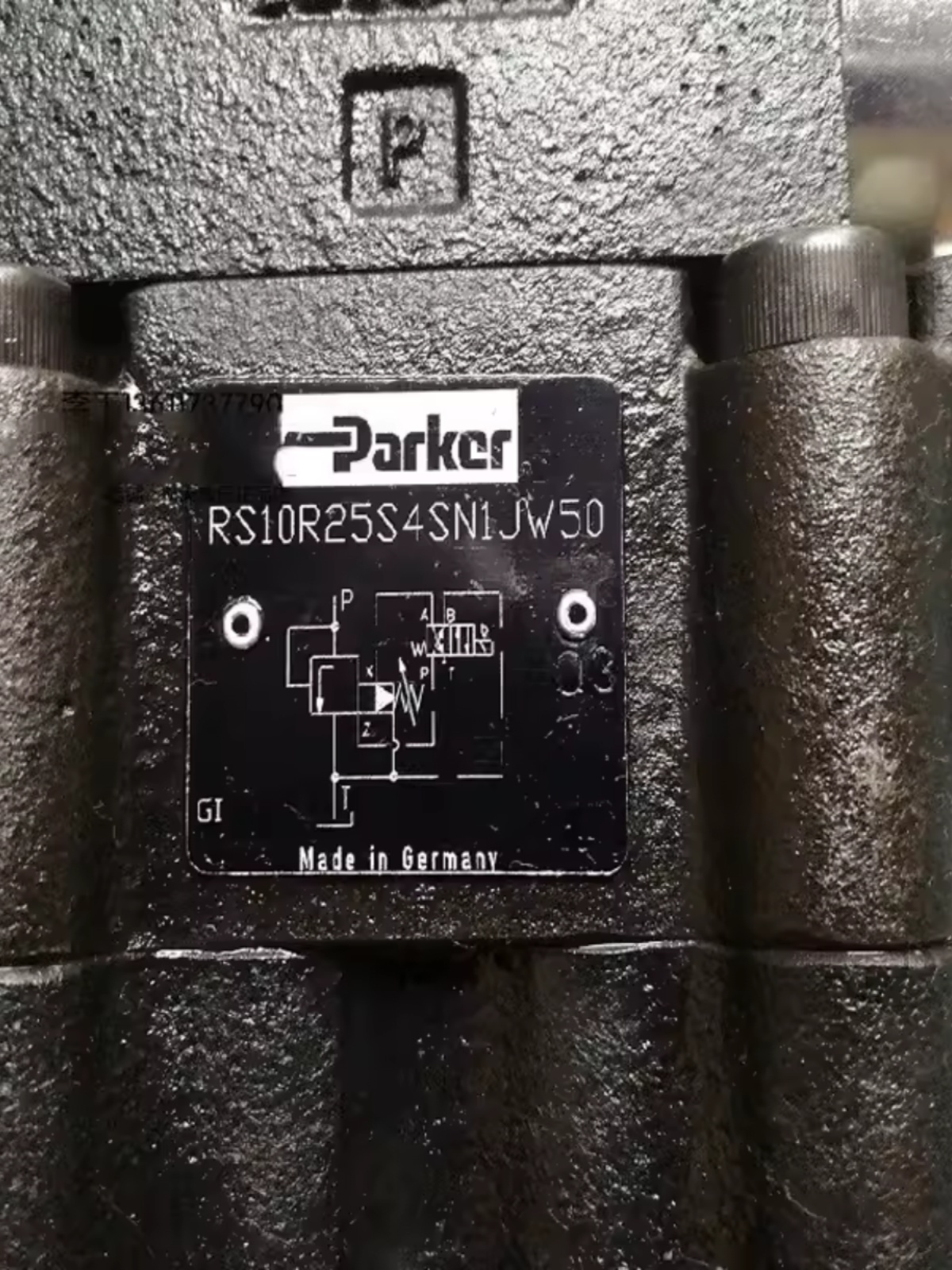 派克先导式电磁溢流阀RS10M25S4SN1JW电磁阀D1VW104KNJW75先导阀