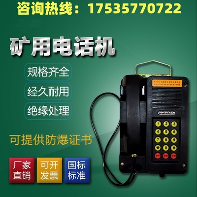 矿用防爆电话机本安型抗
