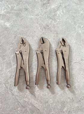 美国VISE-GRIP握手牌大力钳 10寸重型大力钳圆口直口曲口快速释放