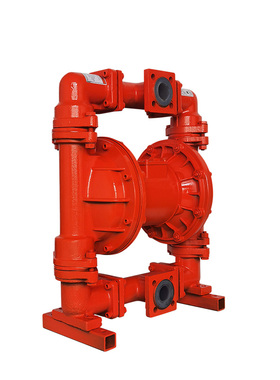 衬氟气动隔膜泵QBY/QBK/QBY3强酸强碱耐腐蚀化工泵铸钢内衬四氟