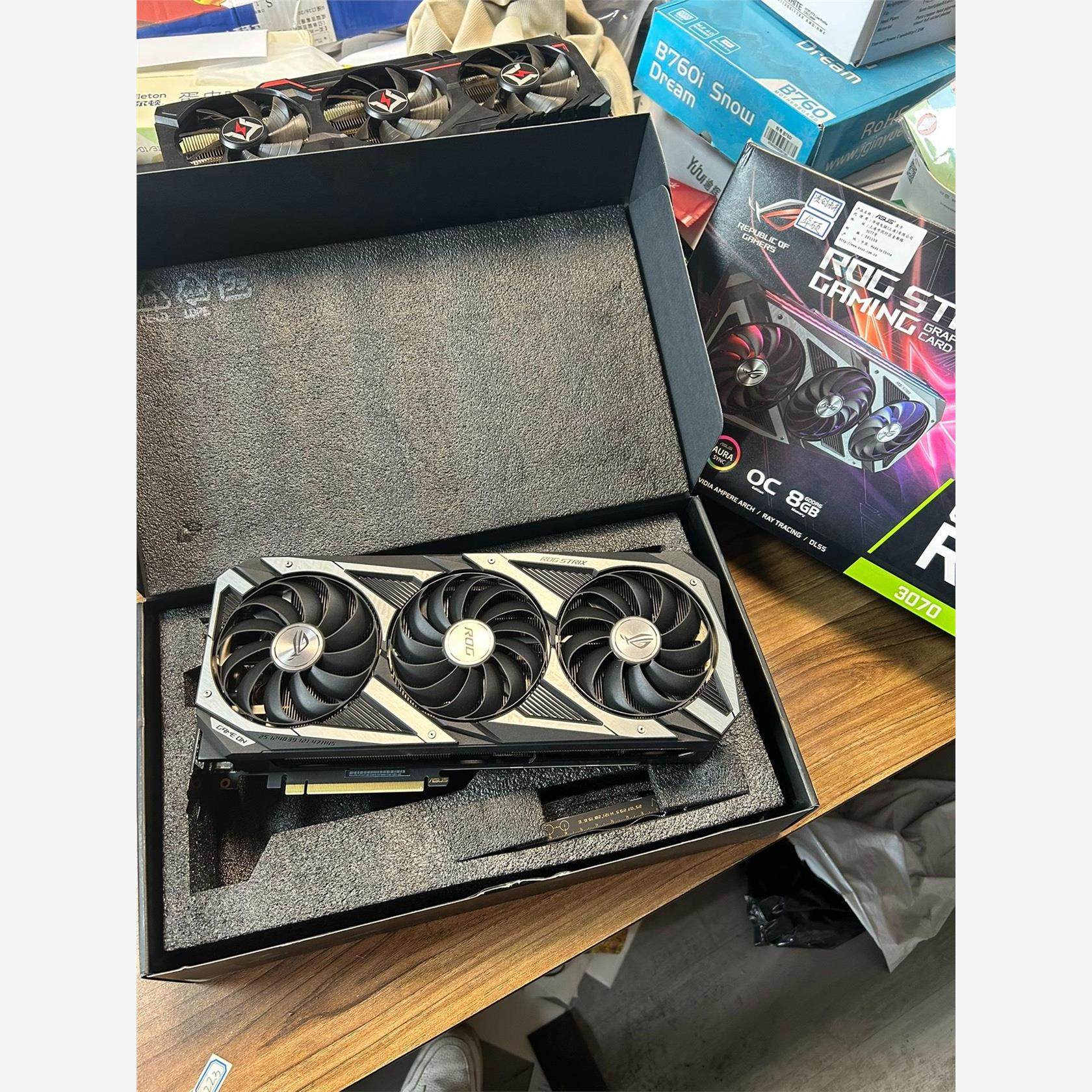 华硕3070猛禽原盒原码 堆料扎实！ 两个大学生升级换下-议价商品